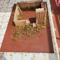 Fortino in legno costruito a mano