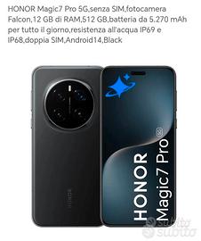 Honor Magic 7 Pro Grey Ram  12 Gb 512 Rom