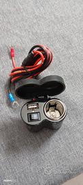 presa USB +12 v moto