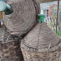 Damigiane antiche, vecchie e recenti 25 o 54 LT