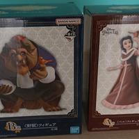 Bandai Ichiban Kuji Disney Bella e Bestia Set A B