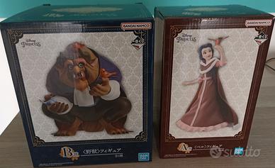 Bandai Ichiban Kuji Disney Bella e Bestia Set A B