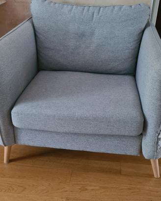poltrona stile nordico 