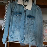 Giubbotto jeans imbottito