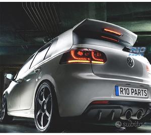 FANALI VOLKSWAGEN VW GOLF 6 LOOK R FULL LED DINAMI