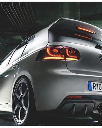 FANALI VOLKSWAGEN VW GOLF 6 LOOK R FULL LED DINAMI