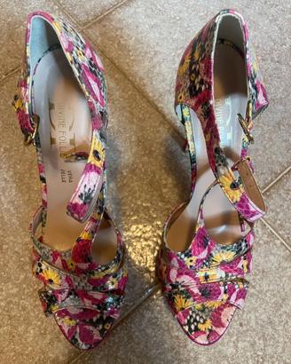 Zeppe Divine Follie fucsia floreali