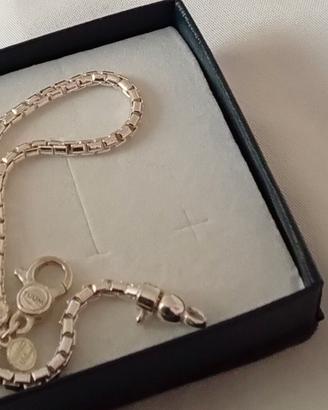Bracciale Tuum Incipit maglia quadrata