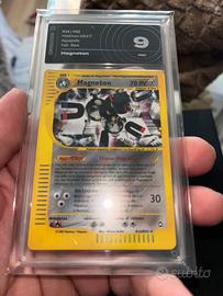 Carta pokemon magneton holo aquapolis