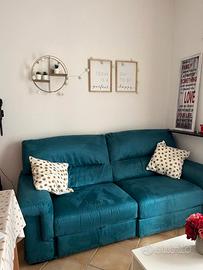 Divano Poltronesofà PARI AL NUOVO + Doppia Fodera