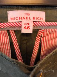 jeans Micheal Rich verde /chino