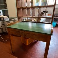 Vecchio tavolo Lavoro POSTE ITALIANE