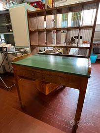 Vecchio tavolo Lavoro POSTE ITALIANE