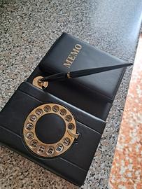 Set scrivania vintage porta memo con penna stile r