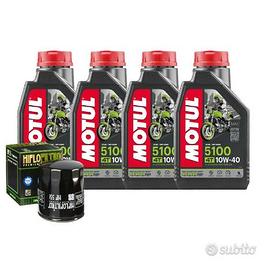 Kit tagliando 4 lt motul 5100 + filtro