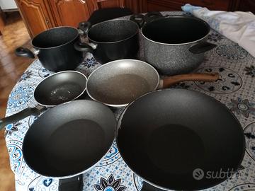 7 di = Pentole + Padelle anche x decorazioni/compo