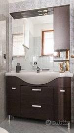 Mobile Bagno Moderno con Lavabo e Specchio