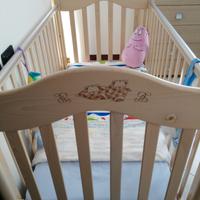 Lettino pali Melody con imballo originale 