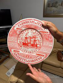 Piatto Lazzaroni Amaretti Saronno Este Numerato