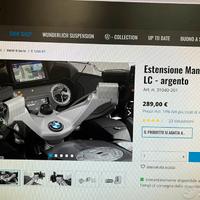 Estensione Manubrio BMW R1200RT/R1250RT WUNDERLICH