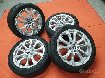 Cerchi In Lega 17" Volkswagen + Gomme 225 45 17