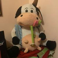 Mucca di peluche