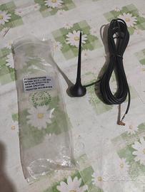 Antenna 4G/LTE con cavo 5 metri (connettore MCX)