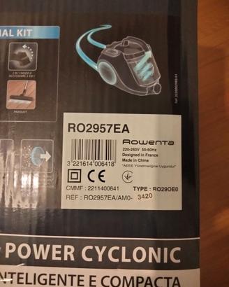 Rowenta Swift Power Cyclonic, Aspirapolvere a Trai
