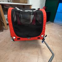 Carrello Bicicletta trasporto cani