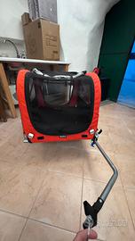 Carrello Bicicletta trasporto cani