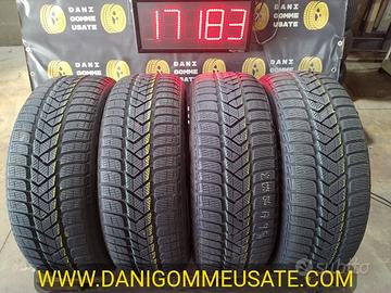 4 gomme invernali 205 55 17 pirelli 85/75%