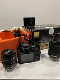 Kit fotografico Nikon D3300 Double zoom VR kit