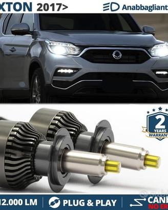 Kit LED H7 per Ssangyong REXTON 2 LUCI Bianco Puro