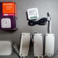 Lotto dispositivi zigbee, dimmer, sensore, gateway