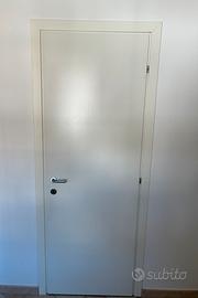 4 porte interne di legno bianche