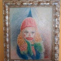 Quadri olio su tela con cornice