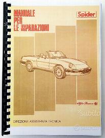 Manuale Officina Alfa Spider Duetto 3' e 4' Serie