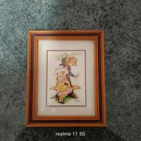 Stampa vintage "Miss Petticoat"
