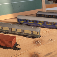 Trenino Lima 1:87 - vagoni e accessori vintage
