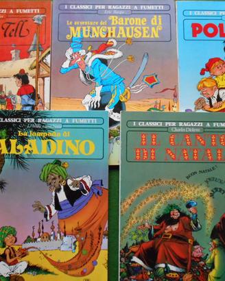 I CLASSICI PER RAGAZZI A FUMETTI di De la Fuente