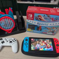 Nintendo switch sport 512gb +giochi e accessori 