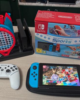 Nintendo switch sport 512gb +giochi e accessori 