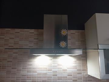 Cappa aspirante in vetro 