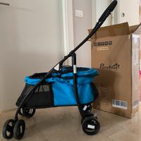 Passeggino per cani marca PawHut (max 10 kg)