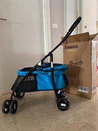 Passeggino per cani marca PawHut (max 10 kg)
