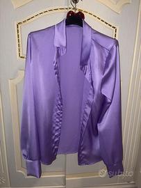 Camicia viola taglia M