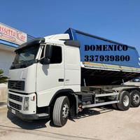 VOLVO FH 12 460 CON CASSONE RIB.BIL. 8 TON