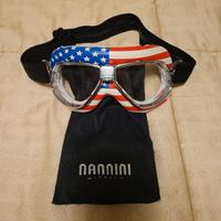 Occhiali  NANNINI Cruiser Flag  USA PER MOTOCICLIS