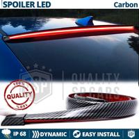 SPOILER LED Posteriore per PEUGEOT Carbon Look
