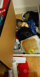 contenitore in legno con ruote